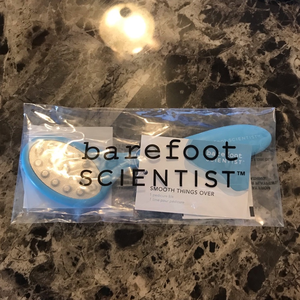 barefoot scientist Smooth Things Over Foot File